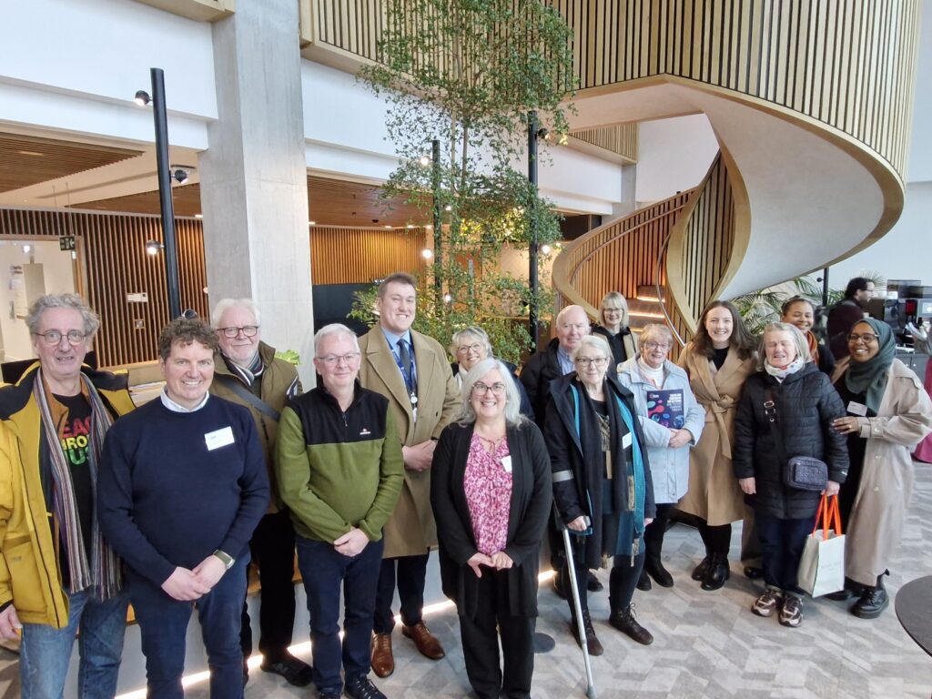 The Pandemic Institute Public Steering Group in The Spine, Liverpool